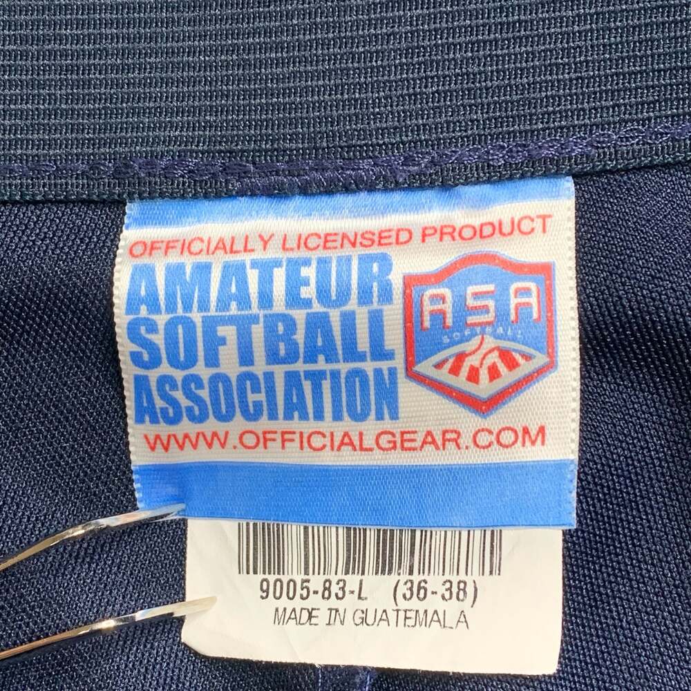 ASA Amateur Softball Association Umpire Shorts Navy Blue Size Large 36-38